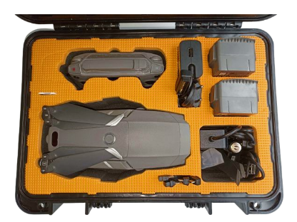 CLASCASE C07 DJİ MAVİC 2 PRO/ZOOM PORTATİF HARDCASE ÇANTA