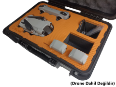 Dji Mini 3 / Mini 3 Pro Hardcase Su Geçirmez Drone Taşıma Çantası ClasCase C014