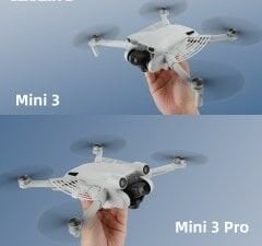 Dji Mini 3 / Mini 3 Pro Ele İniş Aparatı (Hand Holder)