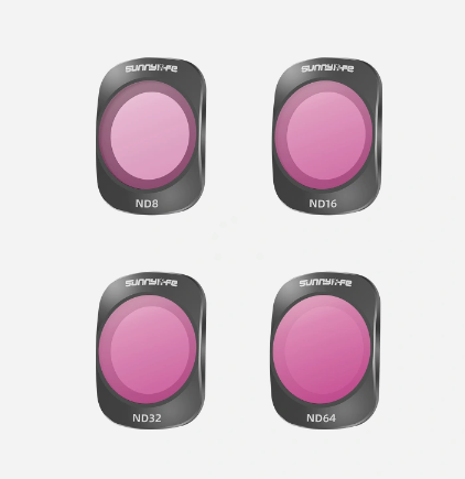 Dji Osmo Pocket 3 ND Filtre Seti ND 8/16/32/64