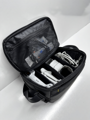 Çok Amaçlı Djı Neo / Neo Motion Fly More Combo / Dji Flip Bölmeli Universal Deri Omuz Çantası C030