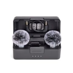 DJI Mic Mini 2  (2 Kişilik  Yaka Mikrofon Seti (2 TX + 1 RX + Şarj Kutusu)