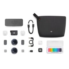 DJI Mic Mini 2  (2 Kişilik  Yaka Mikrofon Seti (2 TX + 1 RX + Şarj Kutusu)
